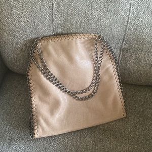 Tan shoulder bag